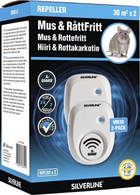 Silverline® Hiiri & Rottavapaa™ MR30x2