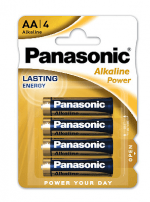 Batteri Panasonic AA (LR6) 4-pk.