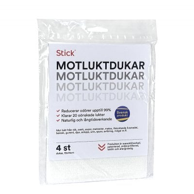 Stick® luktfjerningskluter 4 stk